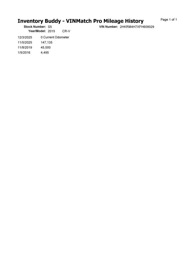 CR-V 2015 Antenna 1108504