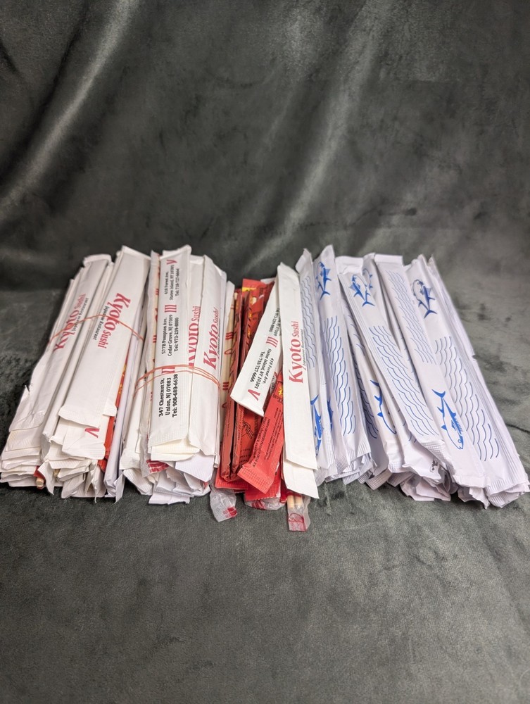 disposable chopsticks. Mix Lot.