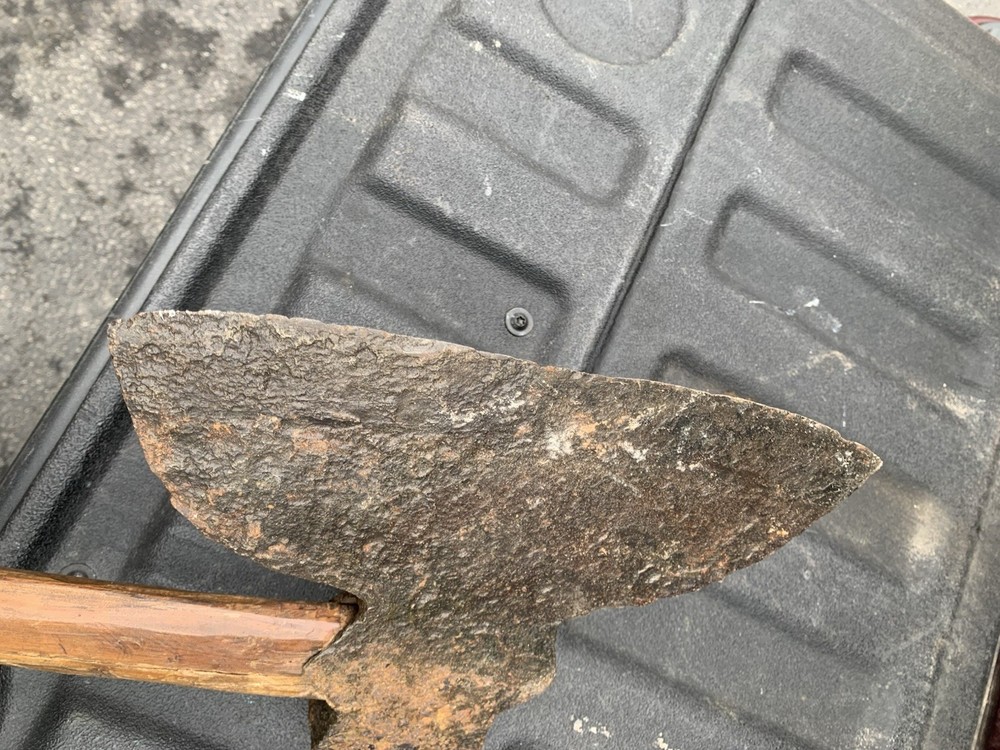 Large Vintage Broad Head Axe