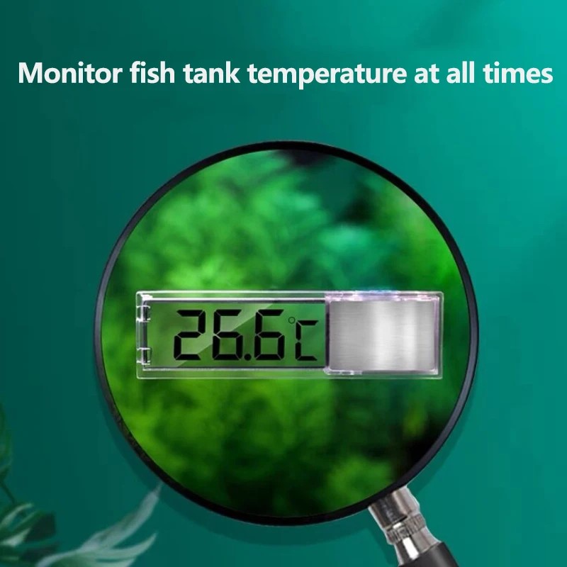 Aquarium Thermometer 3D LED Digital Temperature Meter