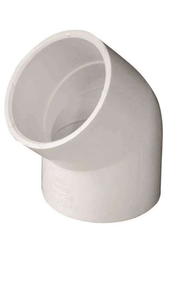 45 Elbow, 2" Slip x 2" Slip