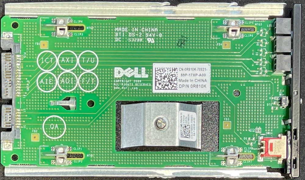 Dell Powervault MD3220 Control Panel Board / R810K