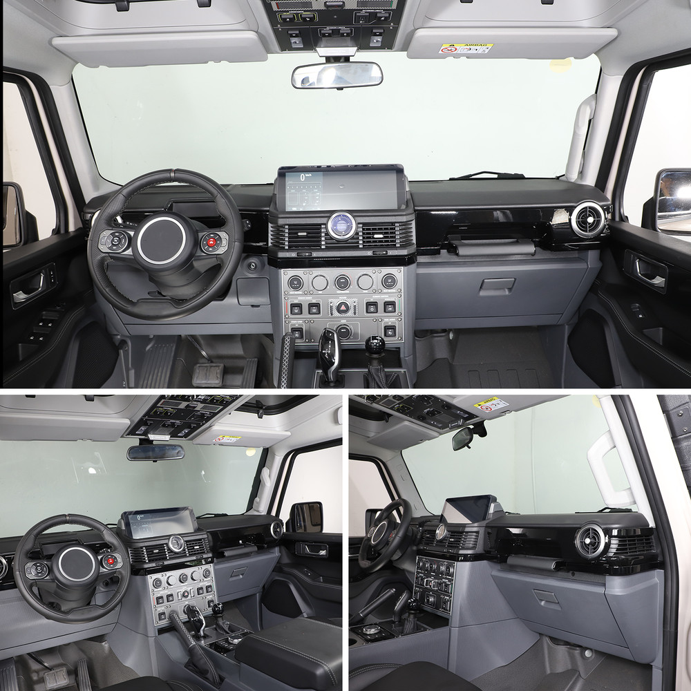 ABS Gloss Black Interior Side Vent Frame for Ineos Grenadier 2022-2024