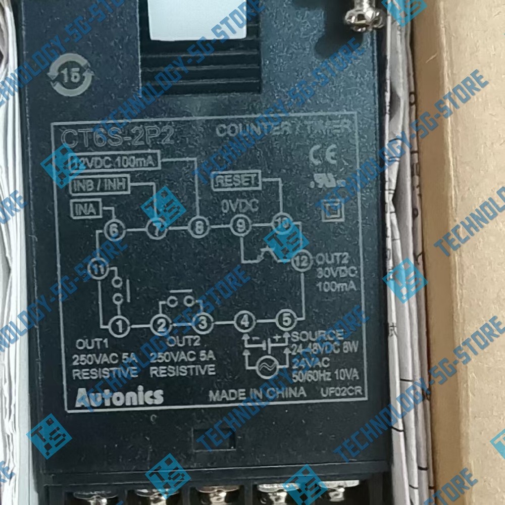 1PCS New AUTONICS CT6S-2P2 Controllers Counters