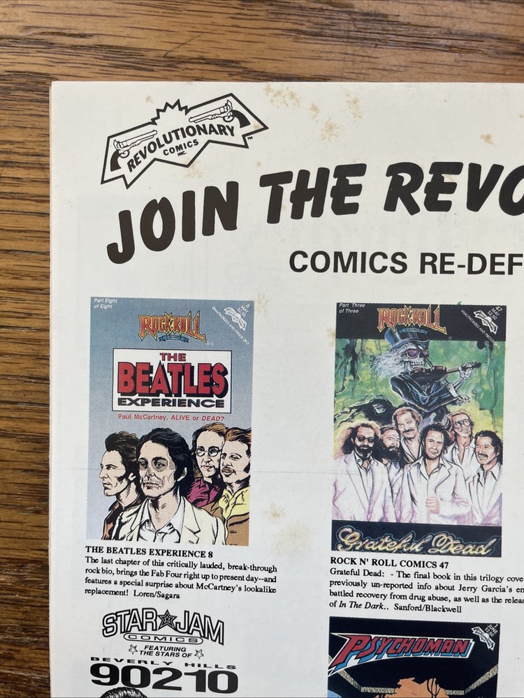 Rock N Roll Grateful Dead 47 Comic Book FN/VF