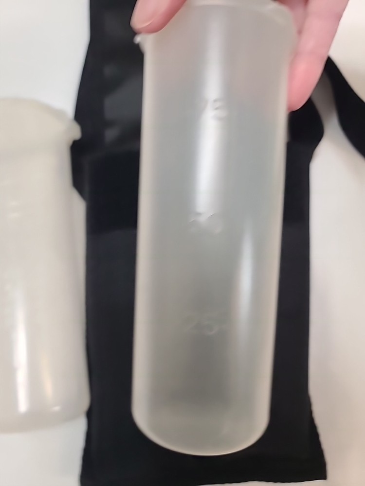 VIEWLOADER Paintball Black Canvas Shoulder Bag With 2 Plastic Containers