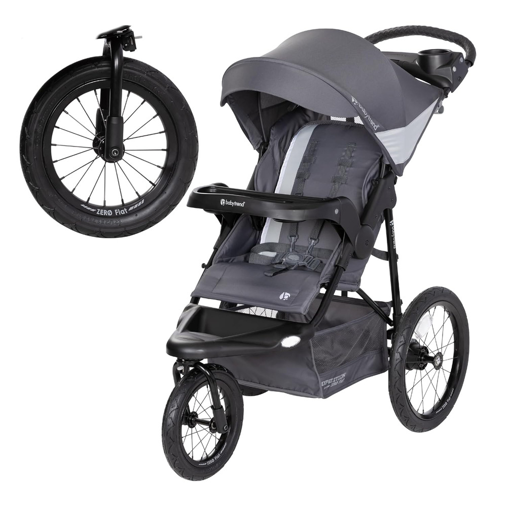 Expedition® Zero Flat Jogger with LED Lights - Dash Grey Style