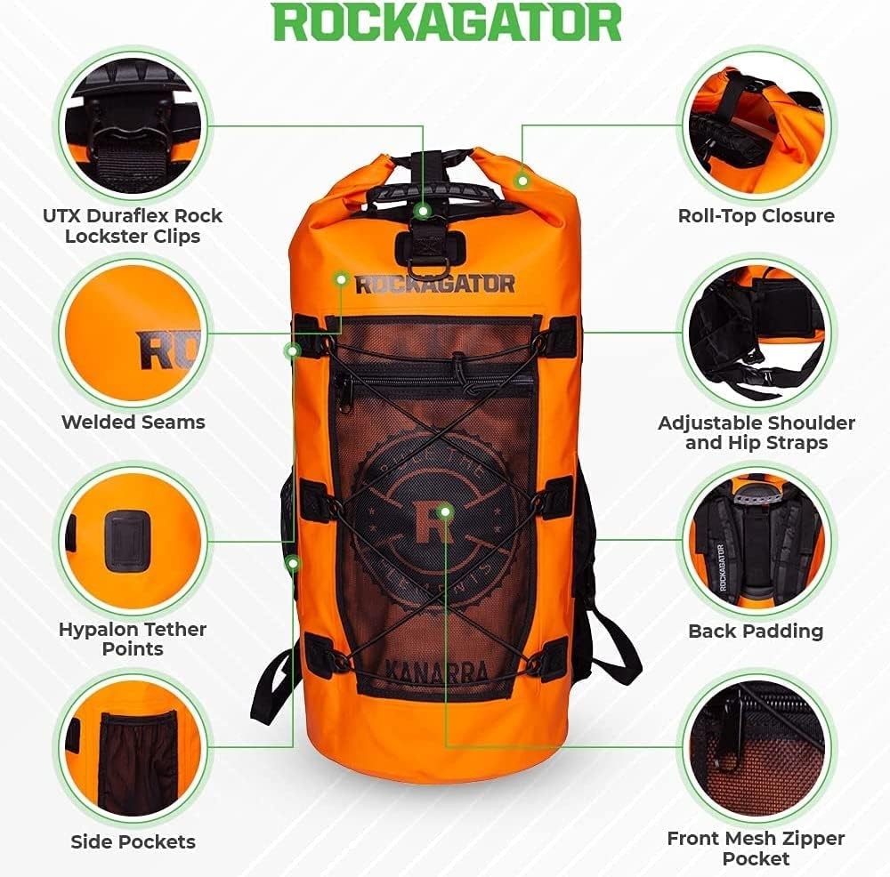 Rockagator Waterproof Backpack HYDRIC Floating Dry Bag