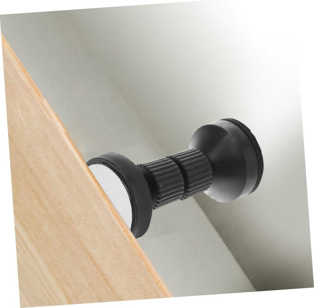 4pcs Adjustable Bed Frame Support Stoppers Bed Wall Stabilizer to Prevent Shake