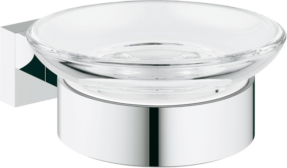40754001 Essentials Cube Soap Dish with Holder