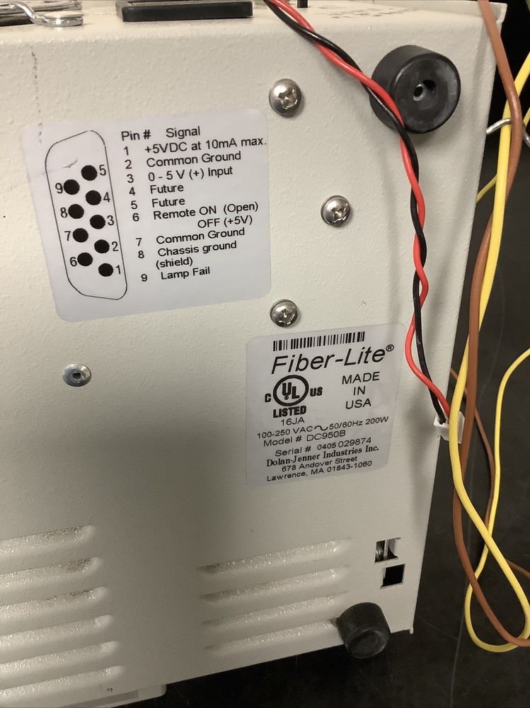 FIBER LITE DC-950 DC REGULATED ILLUMINATOR Dolan-Jenner