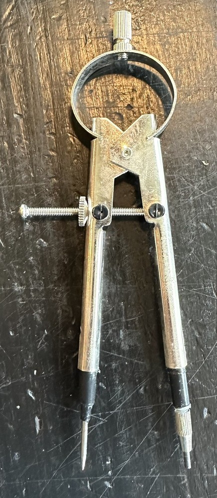 Vintage Bow Compass Made In Taiwan