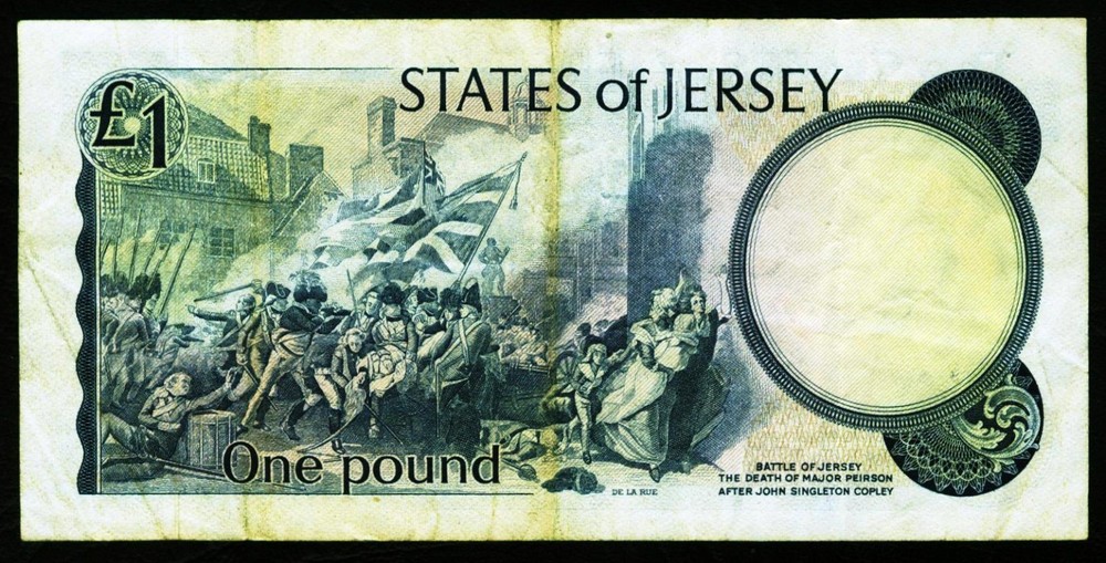 JERSEY. 1 Pound 1976 - 1988. 11b
