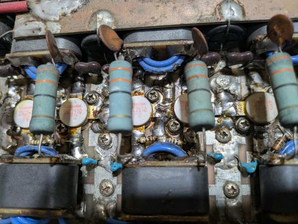 Oami Linear Amplifier 14-Transistor Black Box 5kW Controller Vintage Tested