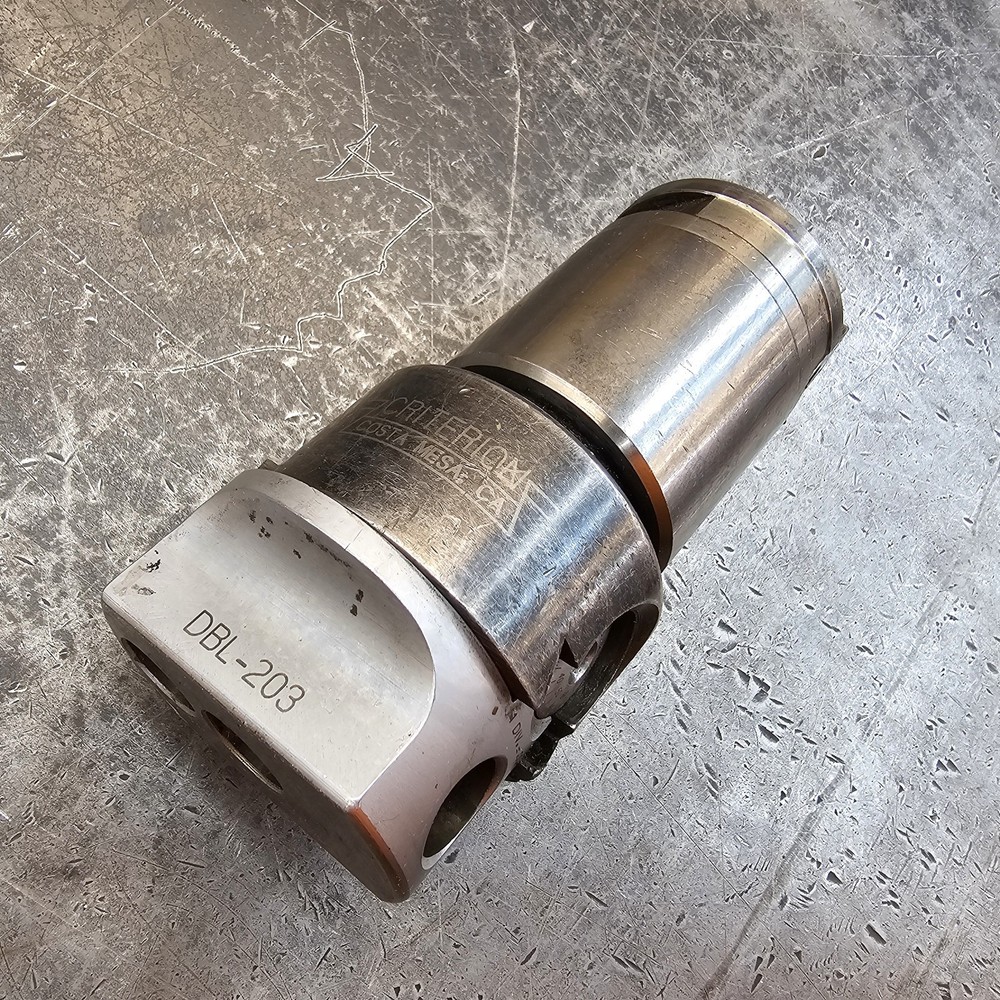 Criterion DBL-203 3/4" Capacity Precision Fine Boring Head Varilock Mount #6