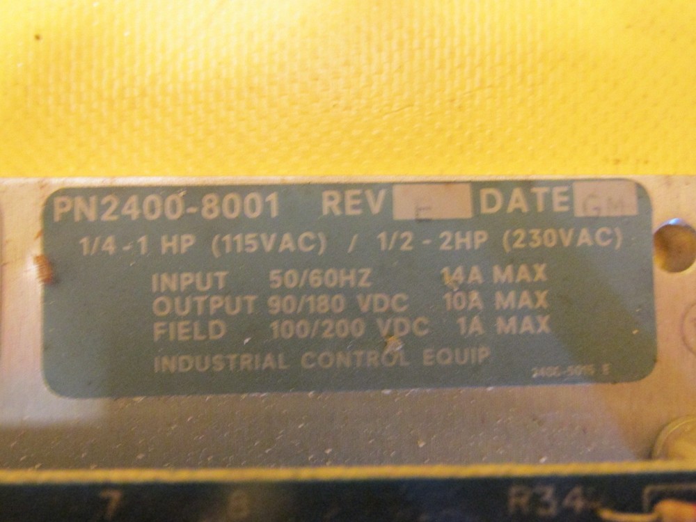 Browning DC Variable Speed Control Board LWS 25/200C