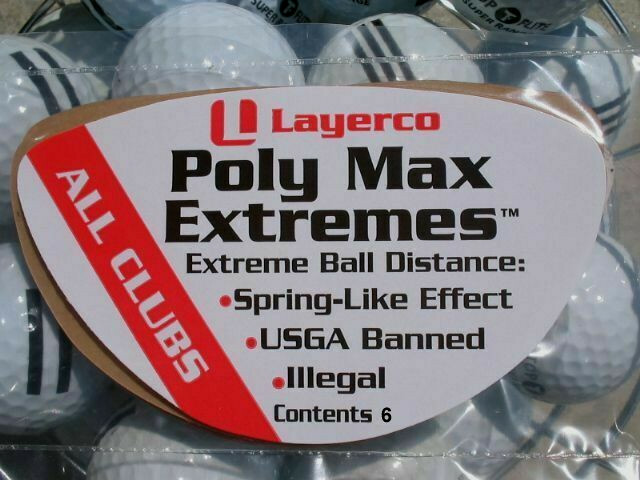 POLY MAX EXTREMES #1 Illegal golf product used by Golf PROS during practice !