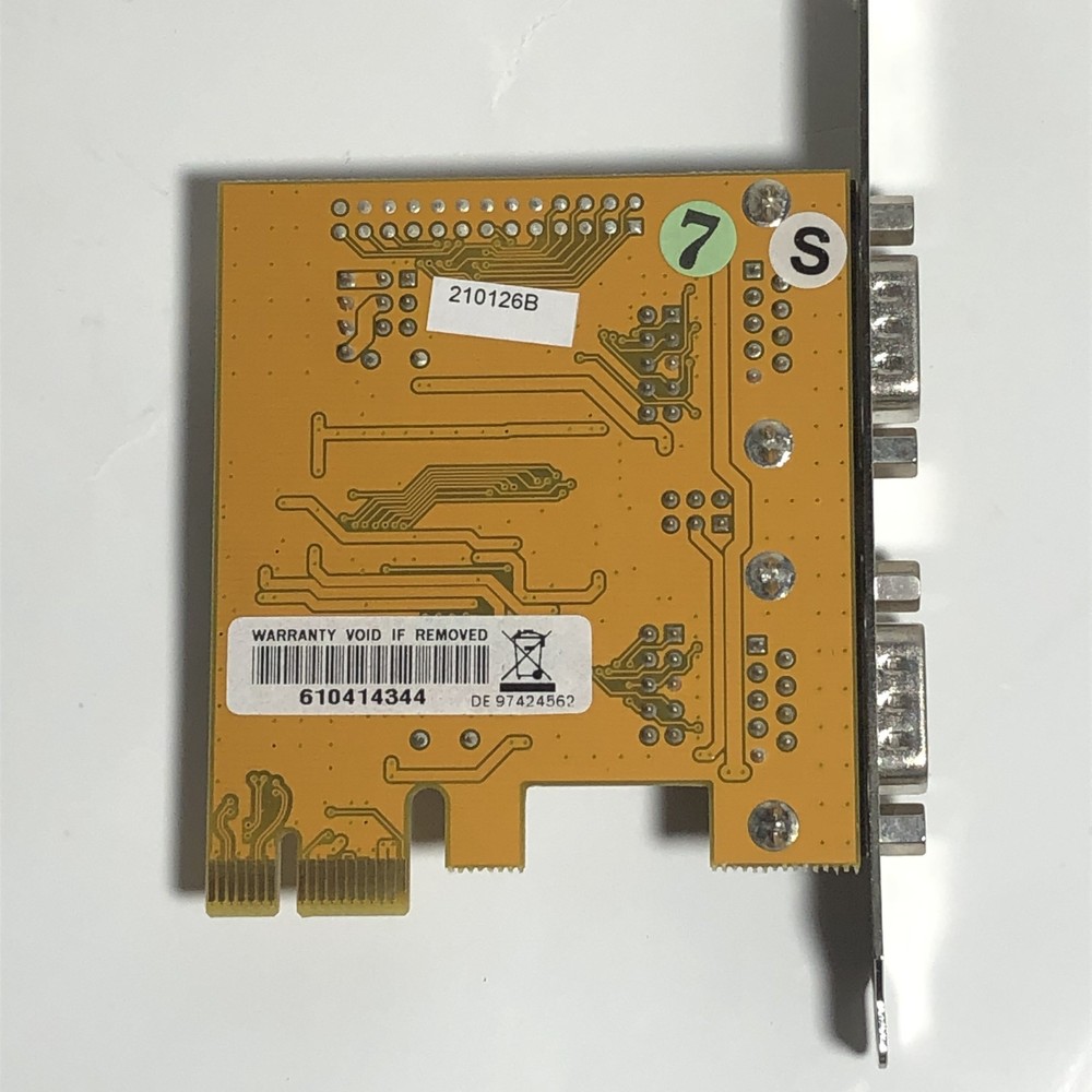 Exsys EX-44042-2 Serial RS-232 PCIe Card