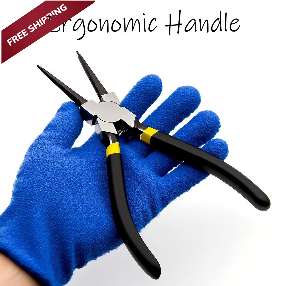 BJDSI Straight Internal Snap Ring Pliers 9 9 IN