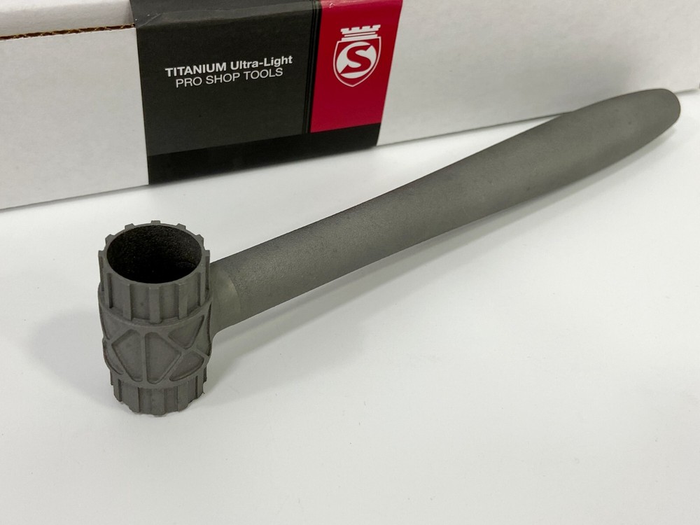 Silca 3D Printed Titanium Lockring Tool (Grey,Black)