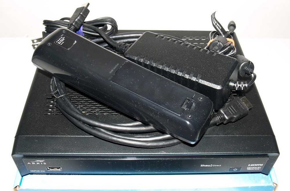 Shaw Direct Arris HDDSR600 SATELLITE RECEIVER Bundle