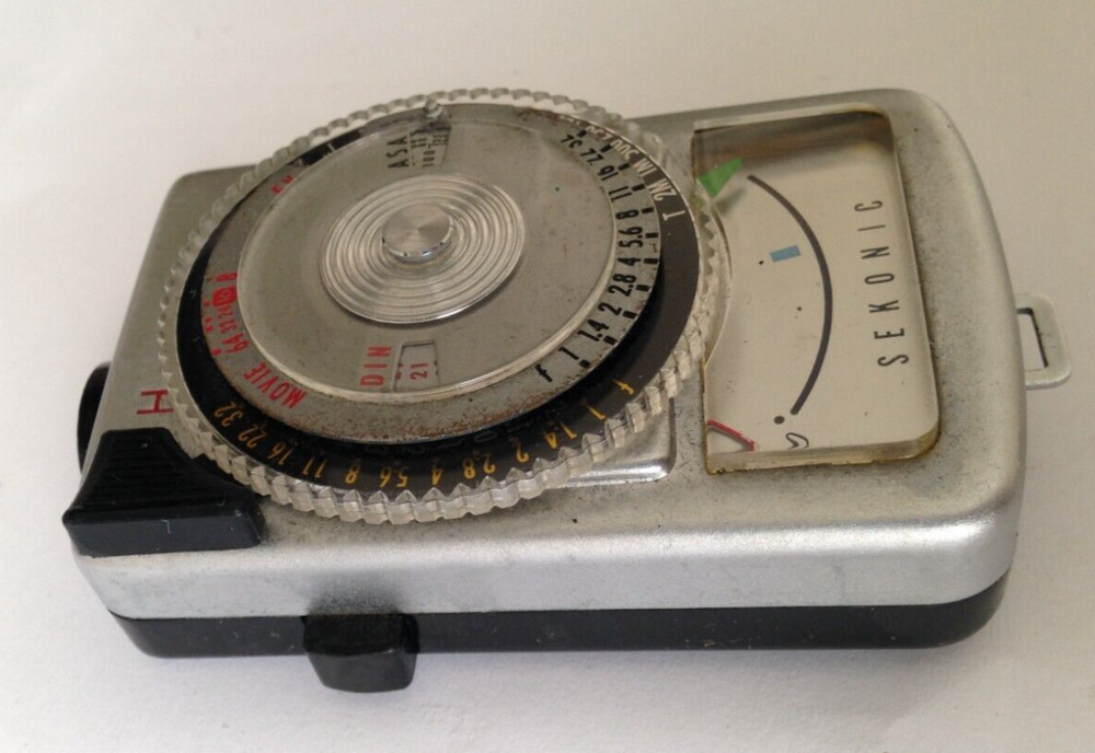 SEKONIC MICRO LEADER Light Meter Untested Vintage
