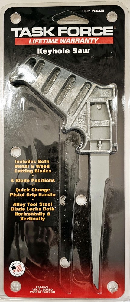New Task Force Keyhole Saw #50338