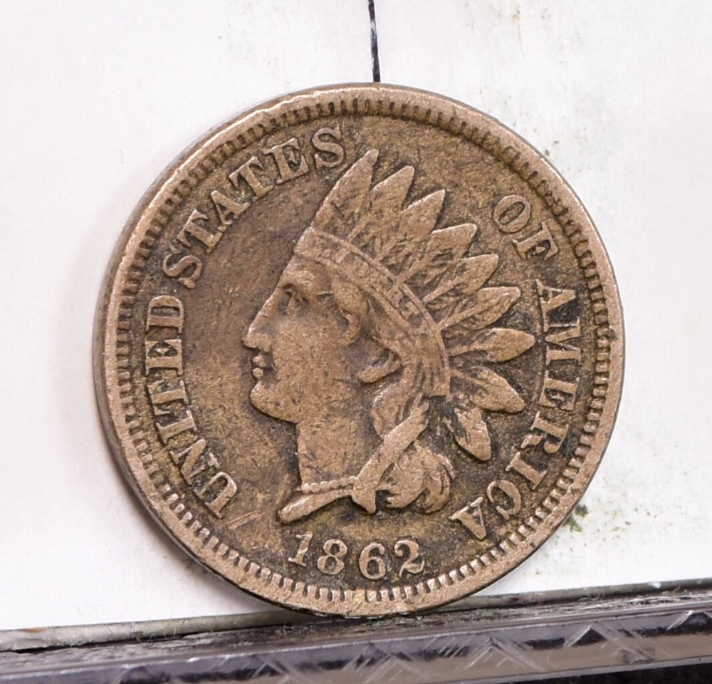 1862 Indian Cent - VF (#57379-L)