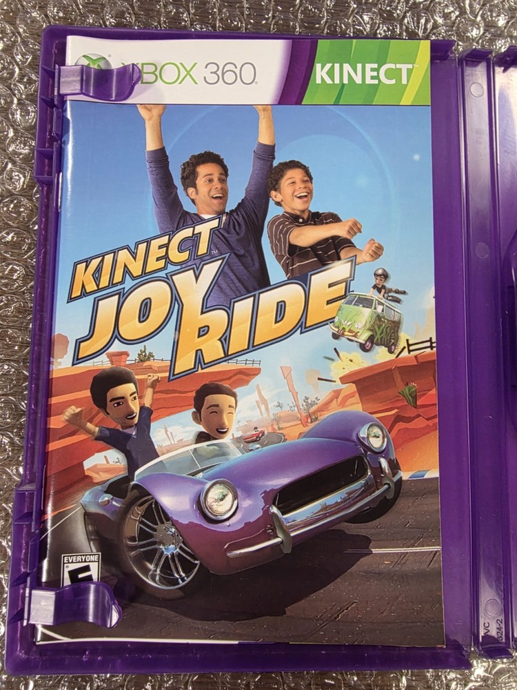 Xbox 360 KINECT Joyride Rated E Requires KINECT Sensor Tested And Working