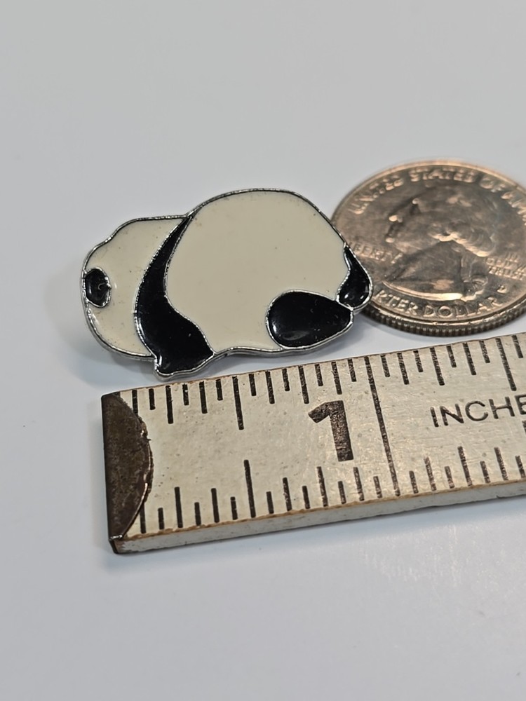 Sleeping Panda Bear Lapel Pin