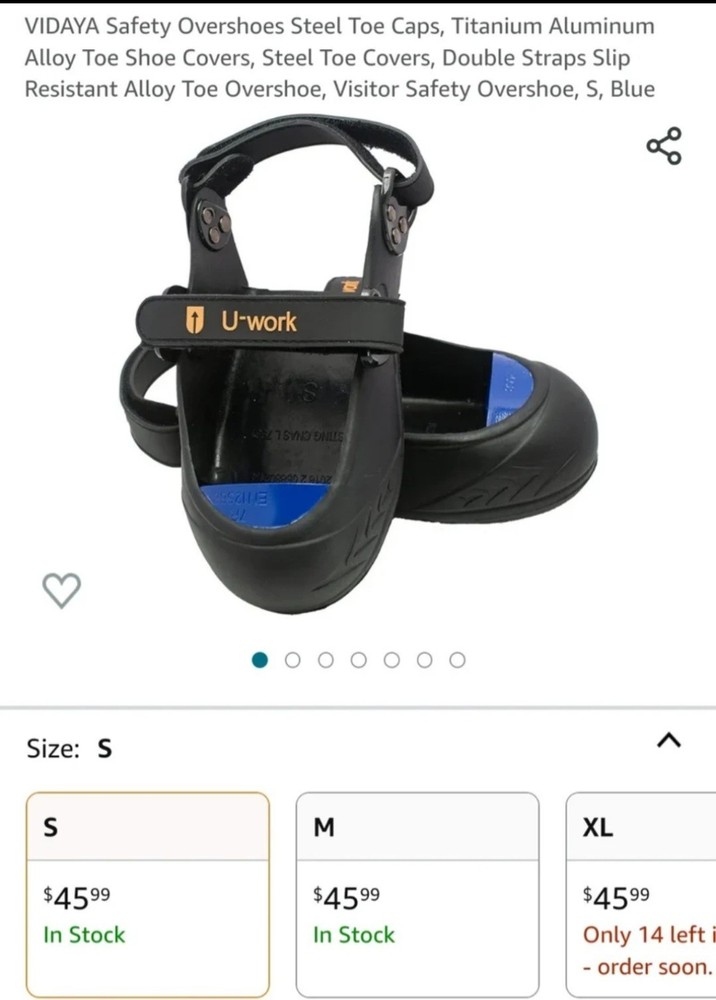 U-Work Steel Toe Covers