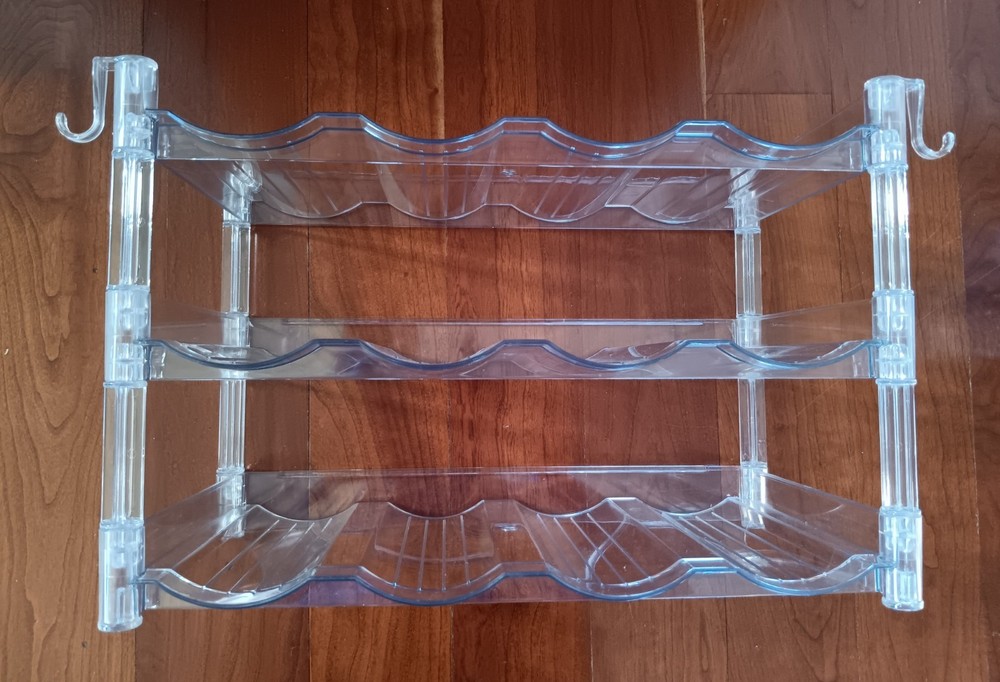 Stackable water bottle holder 3 tier