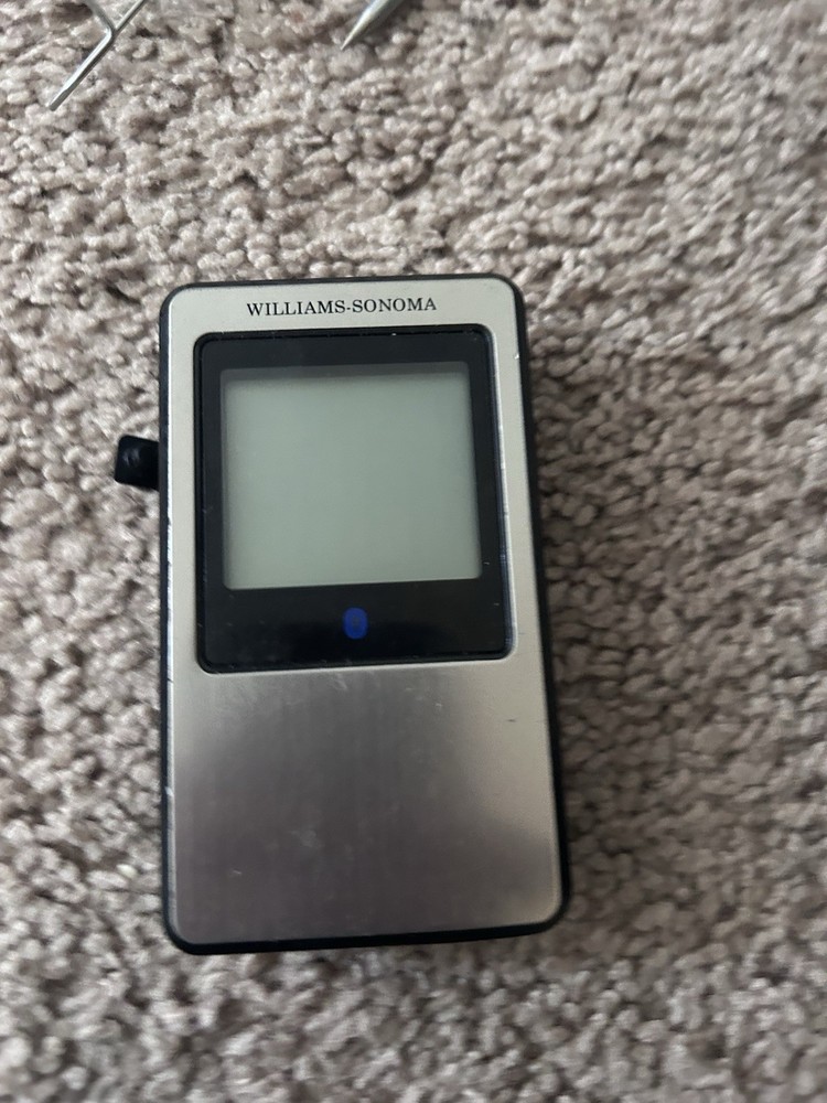 Williams Sonoma Bluetooth Thermometer Compatible with Apple/Android
