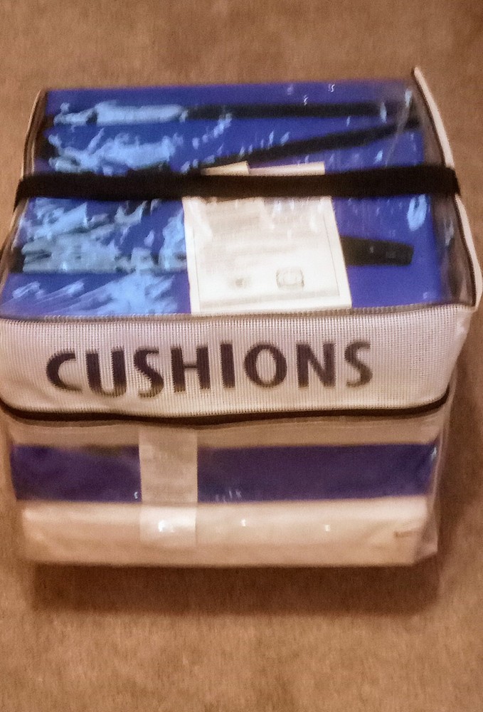 "4-Pack ThrowableFlotationBoatCushions"/All In StorageBag/ USCG-Approved Type IV