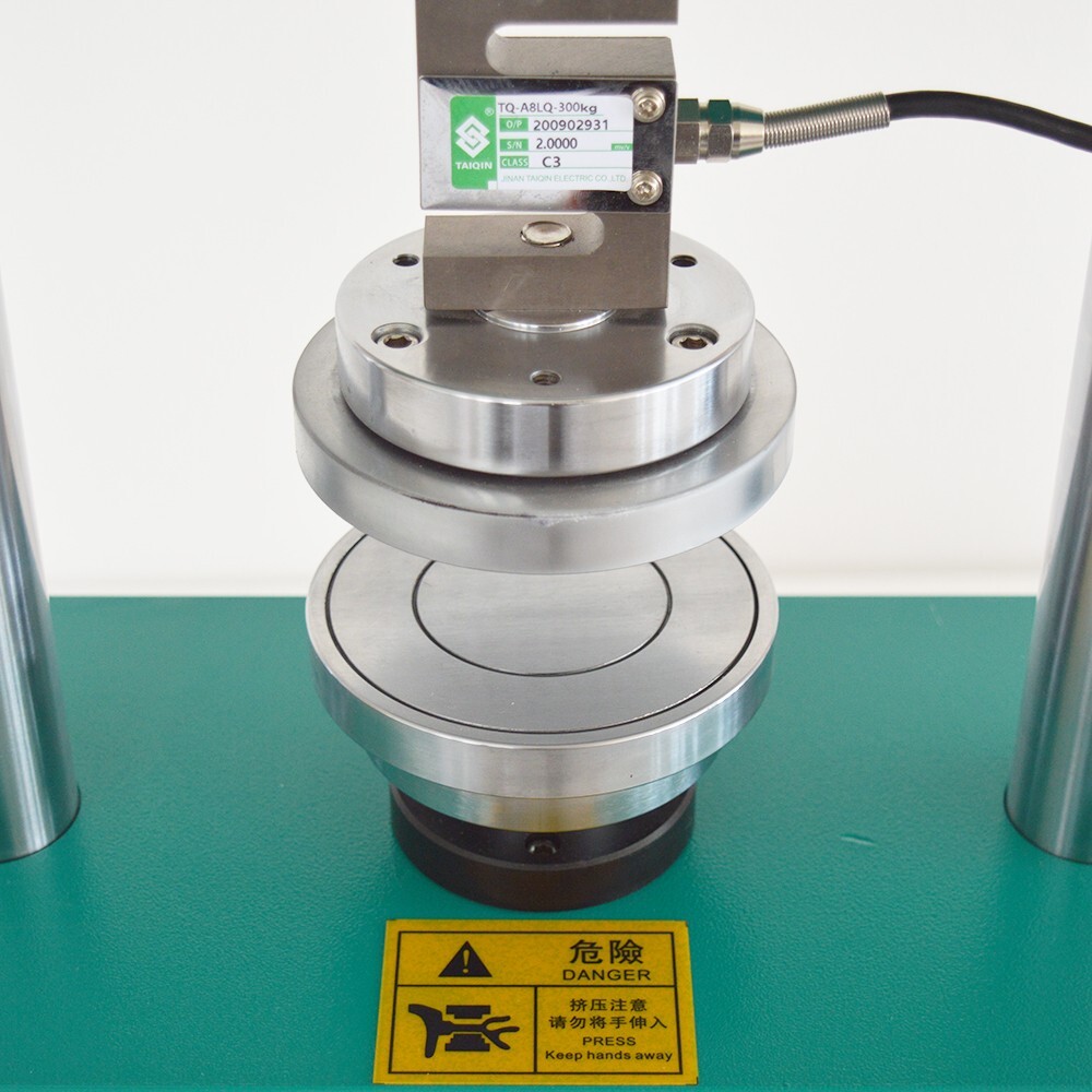 110V Paper Ring Crush Tester Compression Cardboard Compression Strength Tester