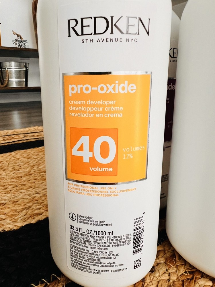 Redken Pro-Oxide Cream Developers (10, 20, 30), 1000ml/ Choose Your Volume #