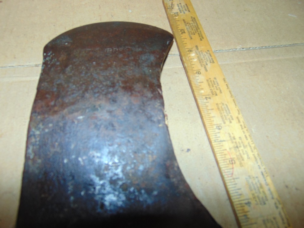 Very Old Double Edged Axe Head "Knot Klipper"