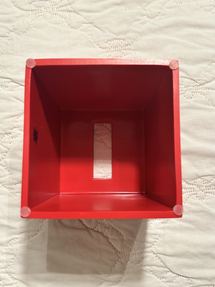 Jonathan Adler Tissue Box Cover Red