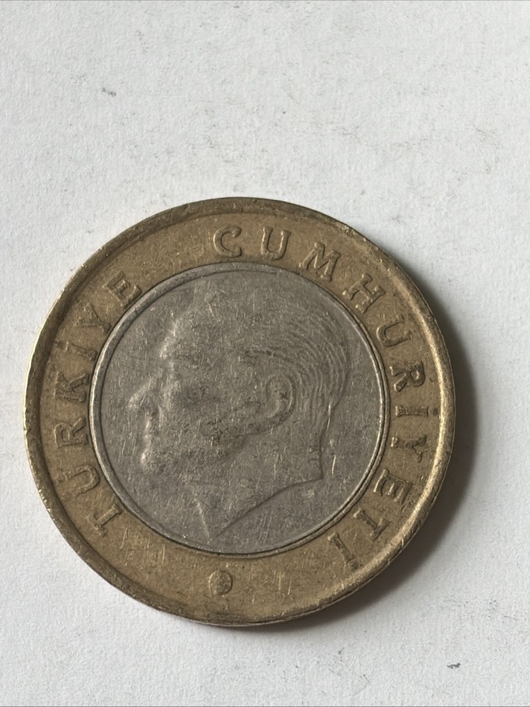 2009 Turkey Coin-1 Lira-Circulated