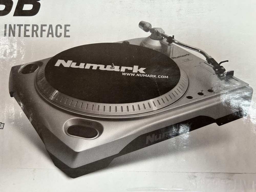 Numark TTusb turntable with USB Audio Interface Digitize Your Vinyl Collection