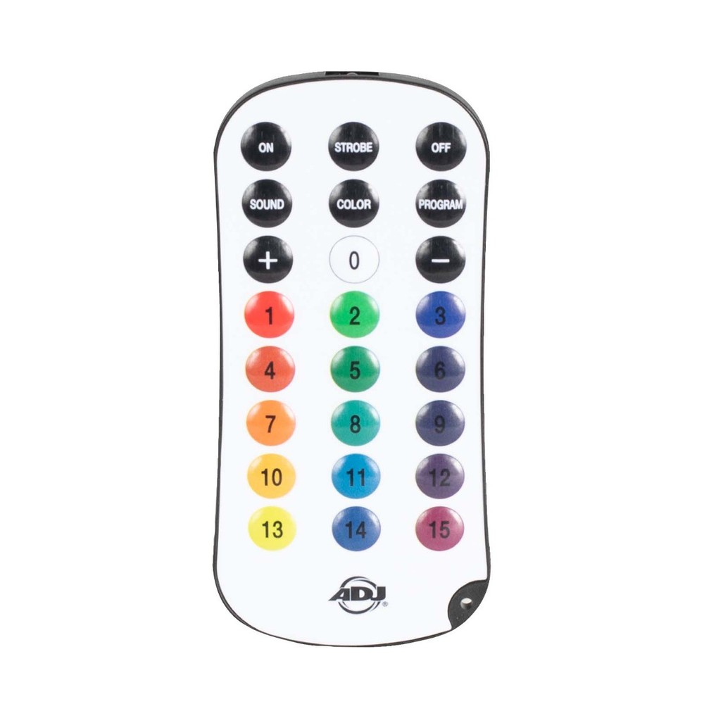 Eliminator Lighting Mega Flat Hex L PAK4 Includes 4x Mega Hex Pars, Remote, C...