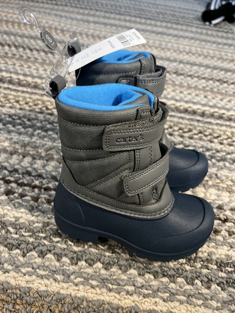 carters boys snow boots size 8 new