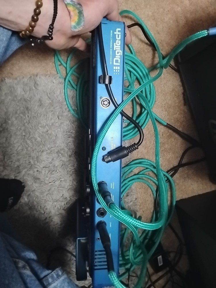 Digitech Rp7 Value Effects Wall Board Pedal With Bank Program Distortion Mod