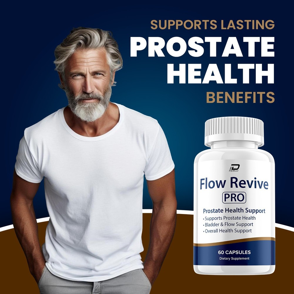 (5 Pack) Flow Revive Pro Supplement for Men – FlowRevive Plus Advanced Formula