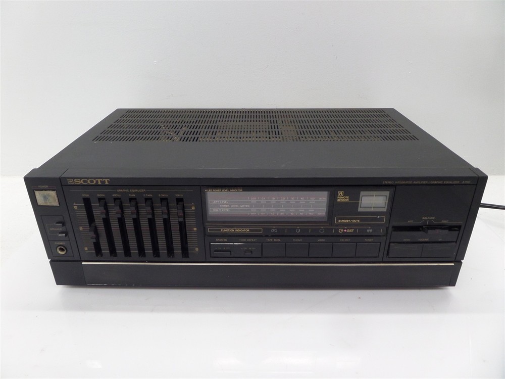 Vintage Scott A1110 Stereo System Graphic Equalizer