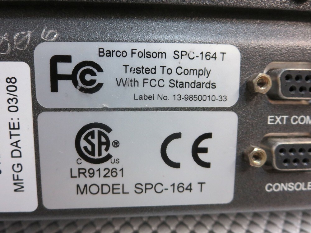 Barco Screen Pro II Video Remote Controller (Missing 1 Button) #8453