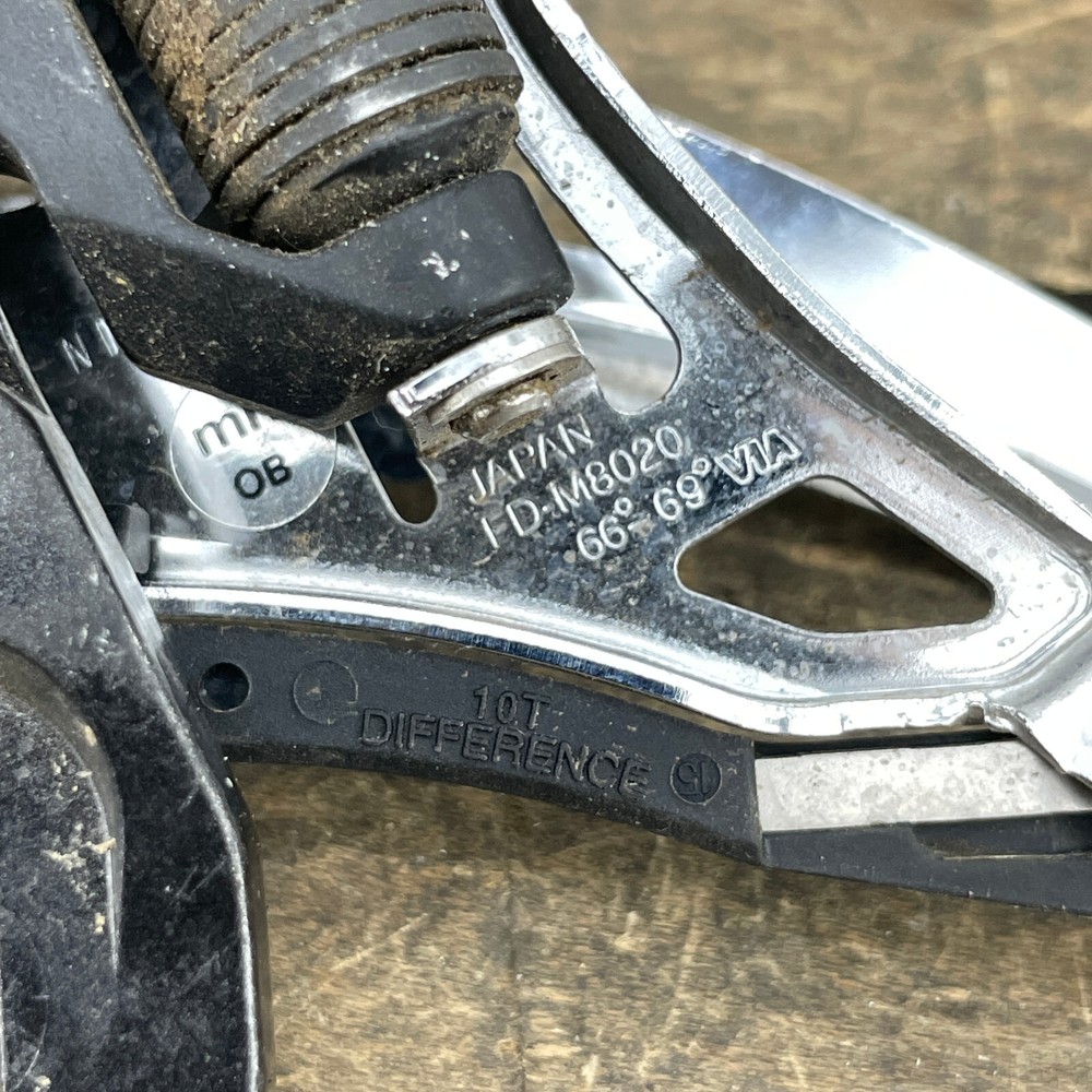 Shimano Deore XT Front Derailleur FD-M8020 Direct Mount Top Pull Dyna Sys
