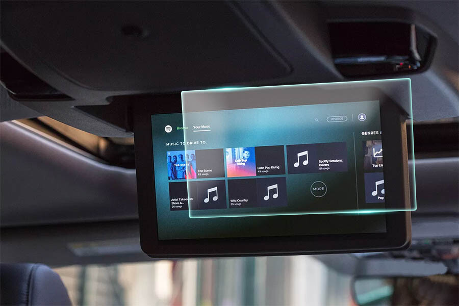 Cystal Clear Screen Protector for 2020 Honda Odyssey Overhead Monitors