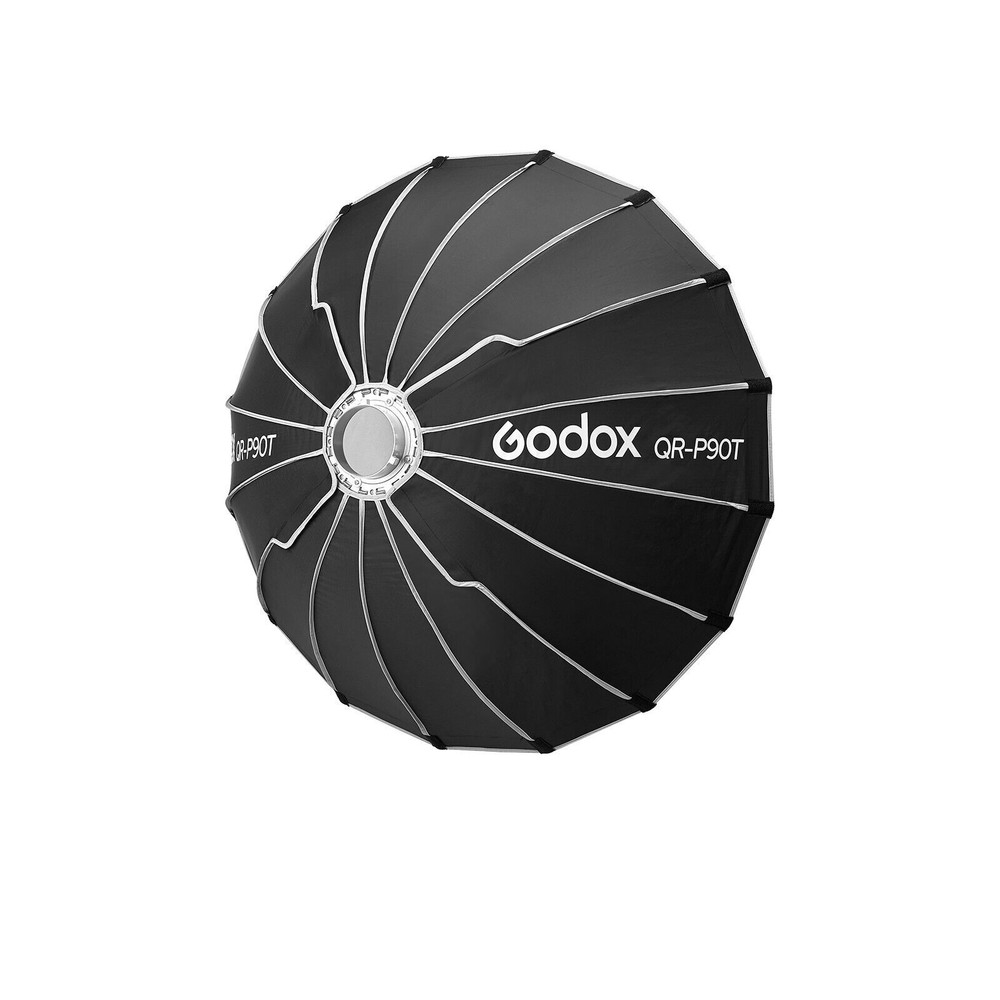 Godox QR-P90T 90cm Parabolic Softbox Quick Release Light Diffuser+Honeycomb Grid