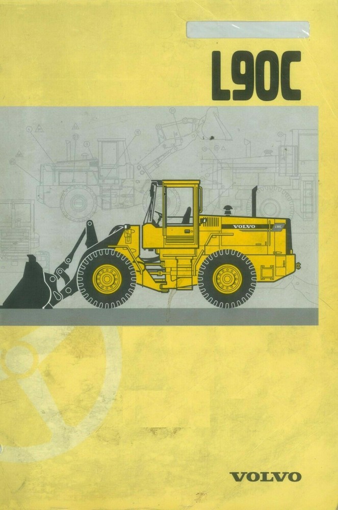 OPERATOR INSTRUCTION MANUAL FITS VOLVO BM L90C WHEEL LOADER